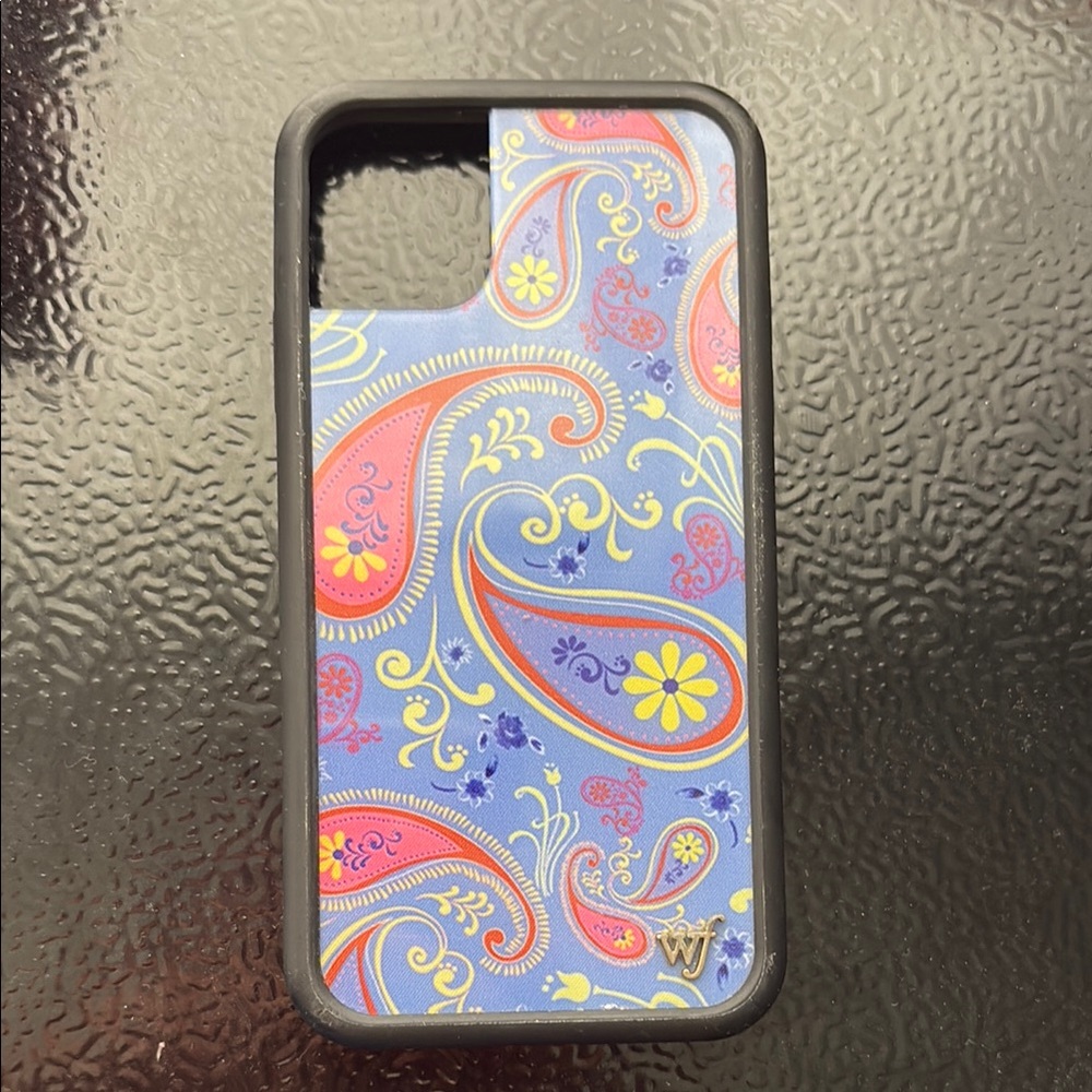wildflower Sweet Pea Paisley iPhone 11 Case